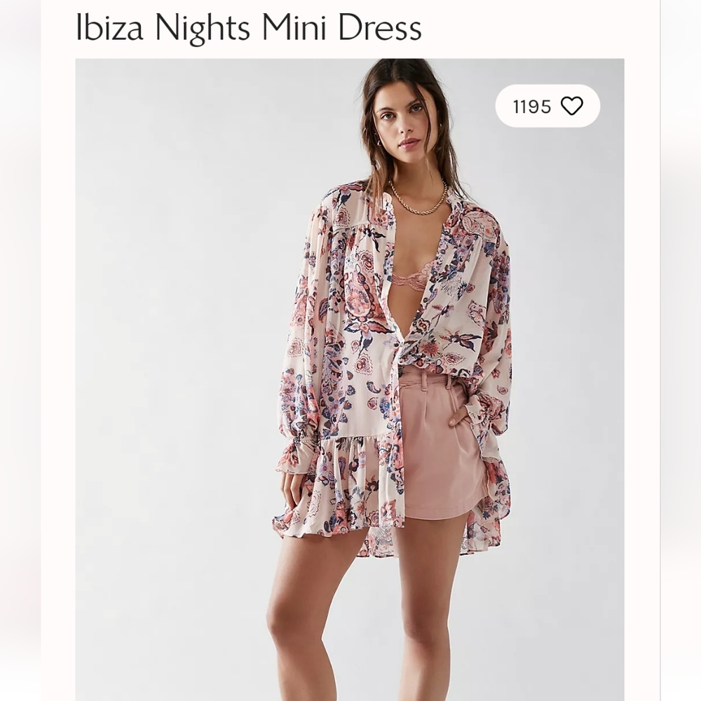 NWT Ibiza Nights Mini Dress